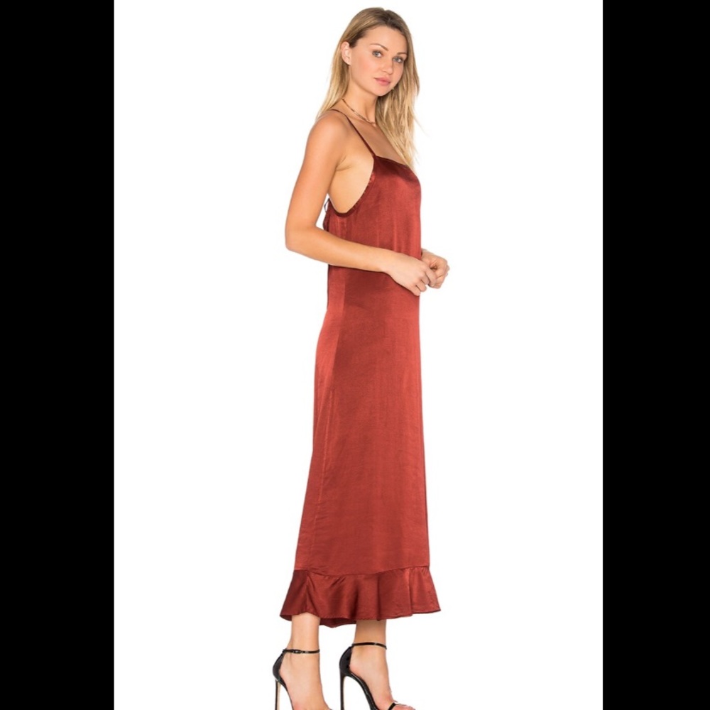 COPY - Anthropologie Silky Maxi Dress
